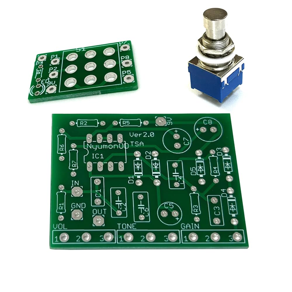 Amazon | ギターエフェクター初心者自作セット 入門用オーバードライブ